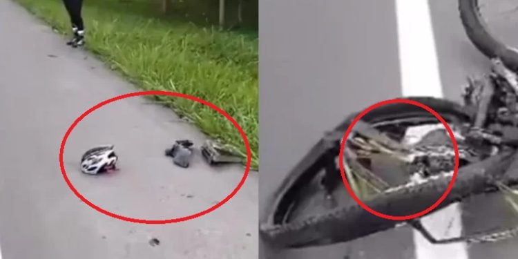 Irresponsable al volante “levantó” a una pareja de ciclistas y huyó en Ibagué