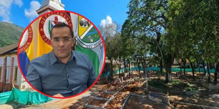 Alcaldía de Cunday no terminan el Parque Principal del municipio