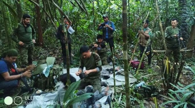 Aparecen con vida los niños del accidente aéreo en Guaviare tras 40 días de búsqueda