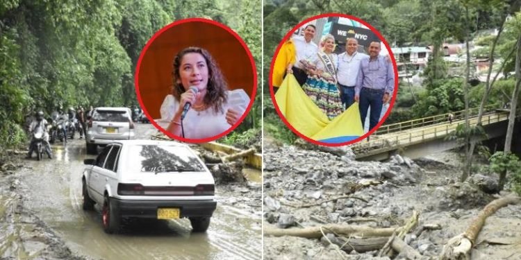 Ibagué es afectada por las lluvías; mientras alcalde Hurtado y Secretaria Jessica Salcedo viajan