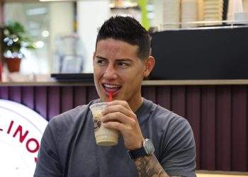 James Rodríguez llegó a Ibagué a las festividades del San Pedro