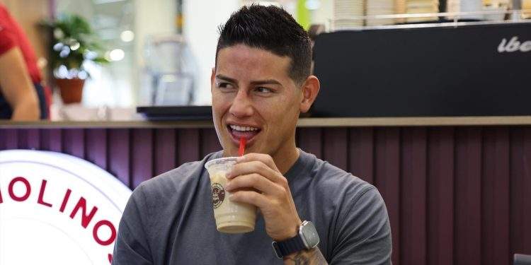 James Rodríguez llegó a Ibagué a las festividades del San Pedro