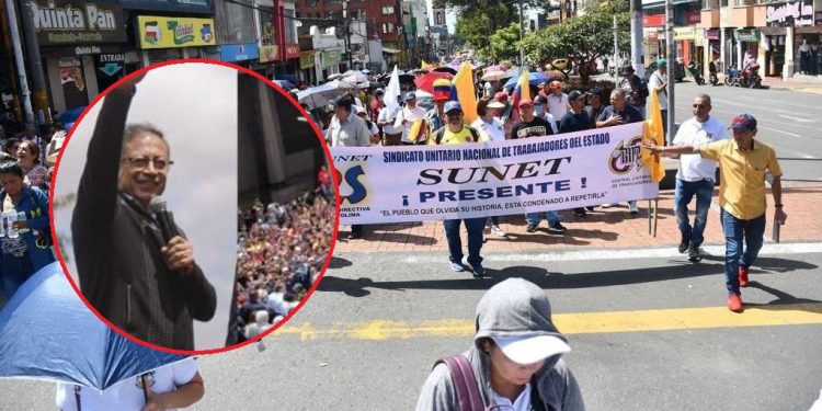 Marcha en defensa del Gobierno Petro reúne a miles de personas en Ibagué