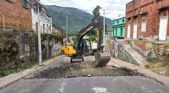 Rehabilitación vial en la calle 25 de Ibagué