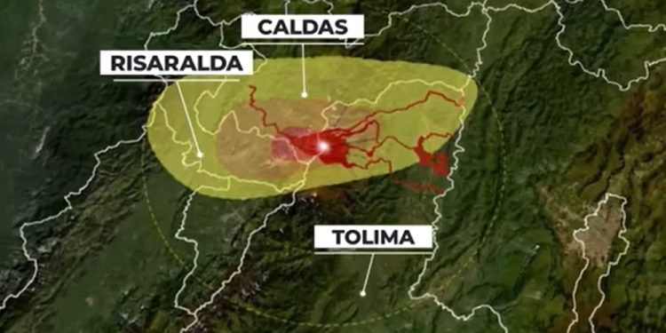 La amenaza de erupción del volcán Nevado del Ruiz sigue latente