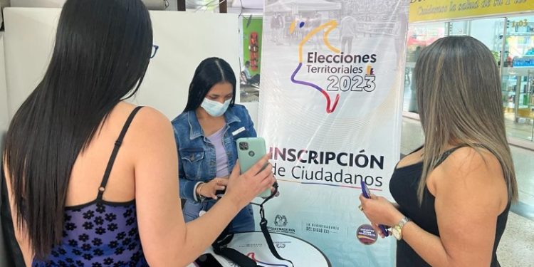 Registraduría Nacional habilita ocho puntos móviles de inscripción en Ibagué