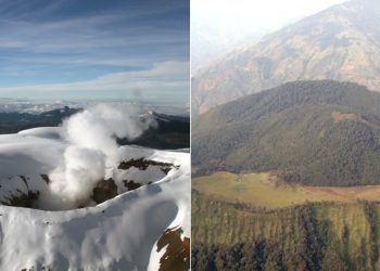Actividad sísmica del Volcán Nevado del Ruiz y Cerro Machín preocupan a las autoridades