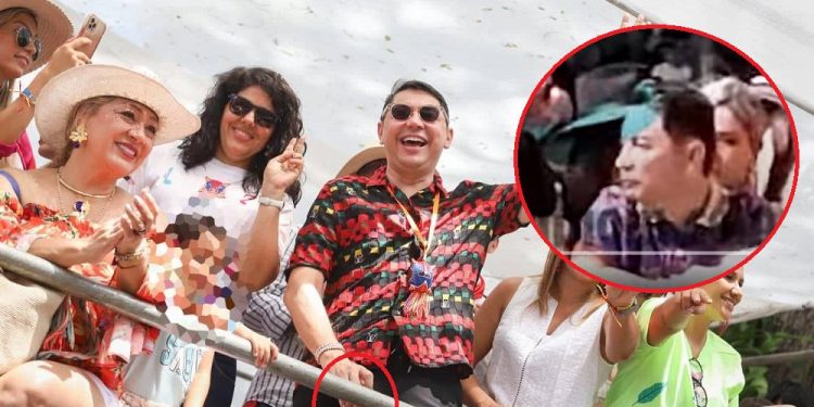 ¿Hurtado borracho durante cierre del Festival Folclórico Colombiano en Ibagué?