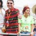 Hurtado disfrutó el desfile Nacional del folclor con unos buenos chorritos