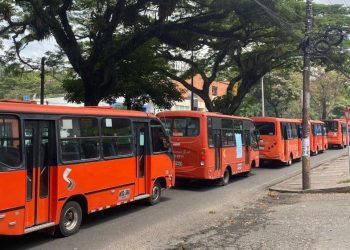 Transportadores de busetas en Ibagué realizan caravana hacia a la Alcaldía