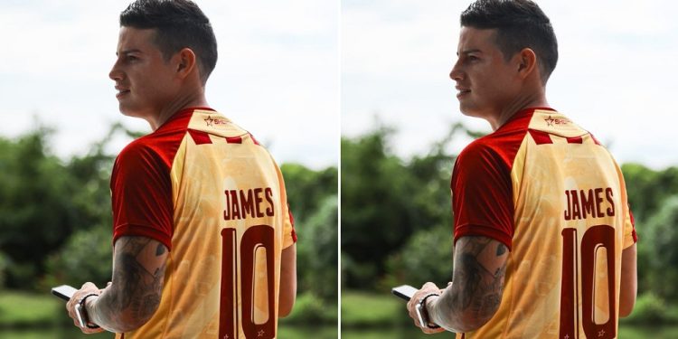 ¡James Rodríguez despierta la ilusión en los hinchas del Deportes Tolima!