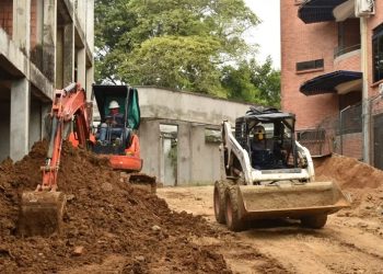 Vuelven las obas al Joaquín París, ubicada en la comuna Cuatro de la ciudad