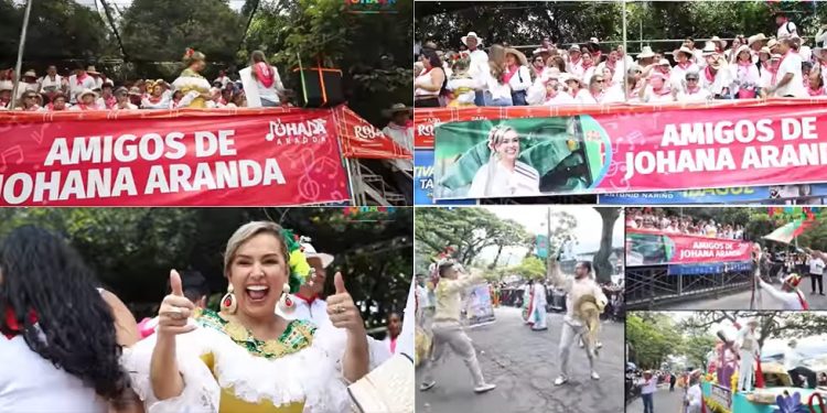 Violación a los tiempos de campaña electoral durante el desfile del San Juan