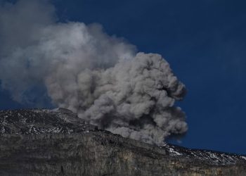 Nevado del Ruiz tuvo una erupción menor, según SGC