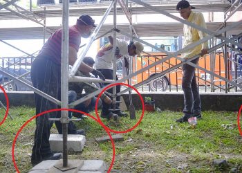 Exigen ajustes técnicos a los palcos del desfile del folclor en Ibagué