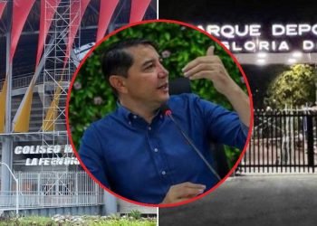 Hurtado agradece a Dios por obras deportivas en medio de la polémica por nombres religiosos