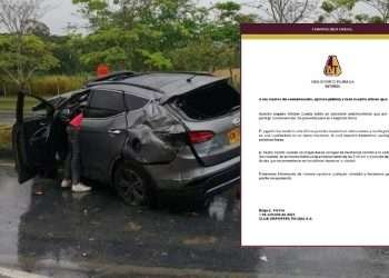 William Cuesta, portero del Deportes Tolima, sufrió aparatoso accidente en Ibagué