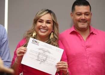 Tras recibir la credencial del CNE Johana Aranda confirma su victoria como alcaldesa