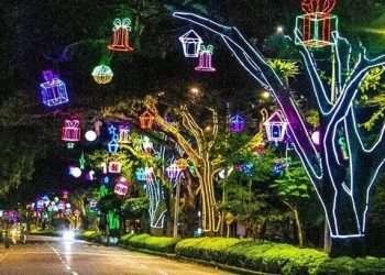 Ibagué se ilumina con más de 2,500 figuras en su espectacular alumbrado navideño