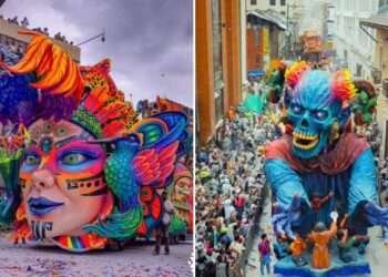 Deslumbrante clausura del carnaval de negros y blancos 2024