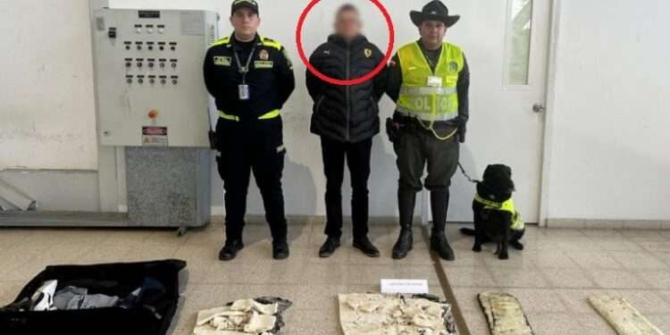 Descubren 13.5 kilogramos de cocaína en el Aeropuerto Perales de Ibagué