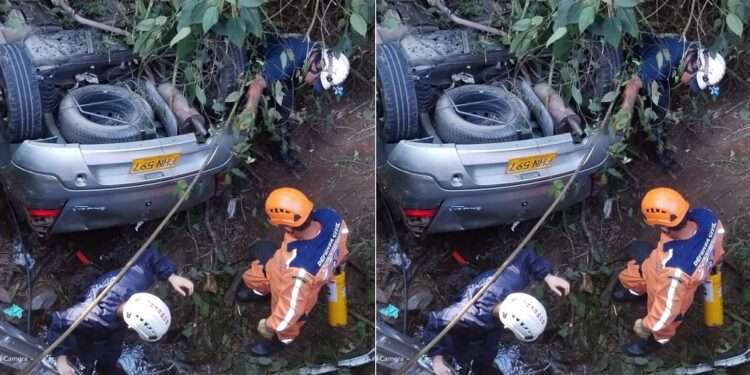 Accidente en zona rural del Líbano deja una mujer herida