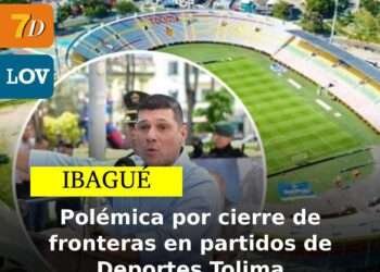 Polémica por cierre de fronteras en partidos de Deportes Tolima