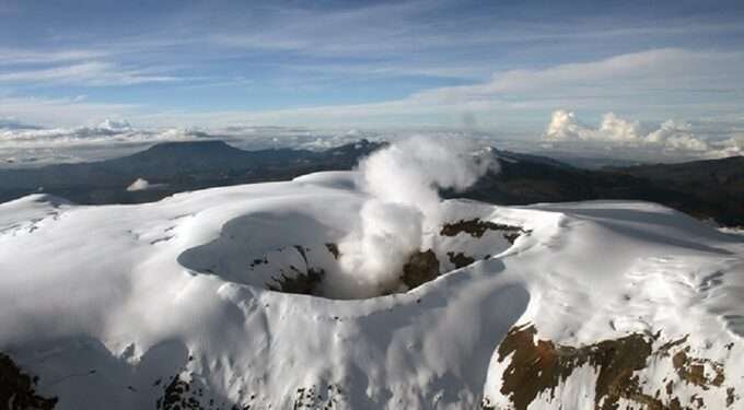 Alerta Amarilla del Nevado del Ruiz mantiene en vilo al Tolima