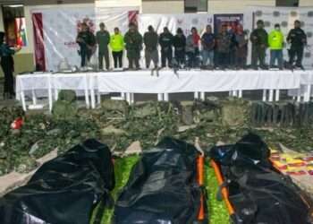 Enviados a prisión ocho presuntos integrantes de las disidencias de las FARC