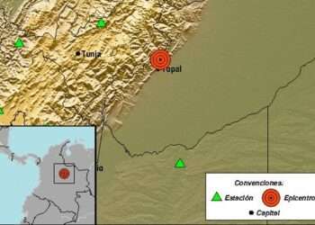 Fuerte sismo de 4.8 sacude los llanos orientales de Colombia