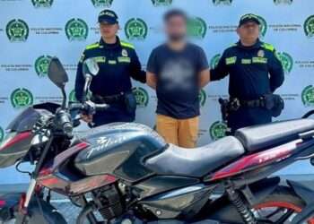 Pillaron a extranjero con moto robada de conquistador
