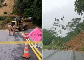 Graves derrumbes cierran variante de Ibagué