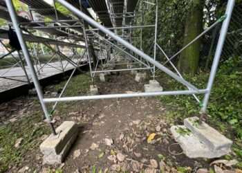 Autoridades Revisan Estructuras para Garantizar Seguridad en el Festival Folclórico