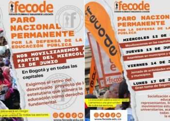 Fecode anuncia paro indefinido en rechazo a la nueva ley estatutaria de educación