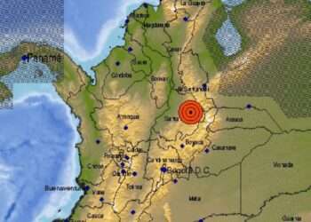 Temblor de magnitud 5.0 sacude Colombia la noche del 29 de junio