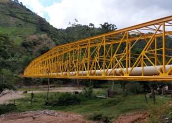 Llegada de agua a la Planta de La Pola por el Acueducto Complementario en Ibagué