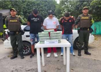 Desmantelan red de narcotráfico con 10 kilos de cocaína en el sur del Tolima