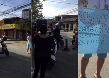 Protesta en El Salado: Habitantes bloquean la Avenida AmbalĆ” por escasez de agua