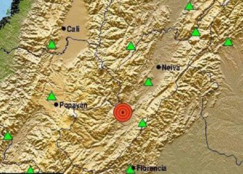Temblor de magnitud 3.0 sacude Huila: epicentro en el municipio de Agrado