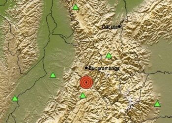 Temblor de magnitud 4.2 sacude Santander: epicentro en Los Santos