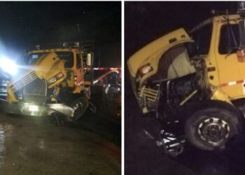 Accidente en la vía Calarcá-Ibagué deja cuatro polizones heridos