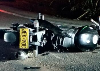 Identifican a pareja involucrada en accidente bajo un taxi en la vía Ibagué-El Totumo