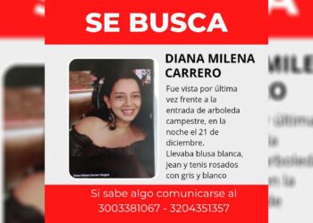 Búsqueda activa de mujer desaparecida en Ibagué desde el 21 de diciembre