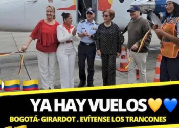 Vuelos comerciales regresan al Aeropuerto Santiago Vila tras 14 años