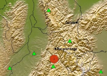 Sismo de magnitud 4.5 sacude a Santander: epicentro en Los Santos