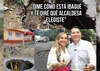 Ibagué en el ojo del huracán: críticas a Johana Aranda y Andrés Hurtado por la crisis de la malla vial