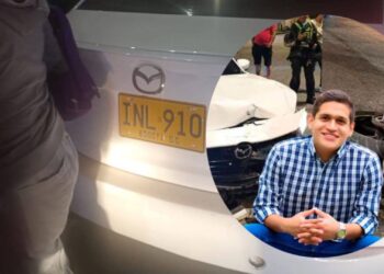 César Steven Núñez Méndez, involucrado en accidente de tránsito en Ibagué