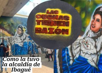 Jóvenes denuncian censura en la libertad de expresión en murales de Ibagué