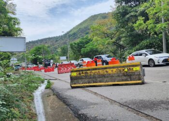 Bloqueo en el Boquerón: manifestantes y comerciantes acordaron paso intermitente hasta las 4 p.m.
