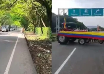 Cierre total en la variante Chicoral afecta movilidad en el Cruce de Espinal